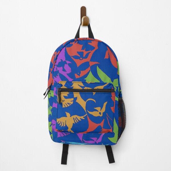 Item preview, Colorful Bird Pattern Retro Vintage Design designed and sold by drtalha.
