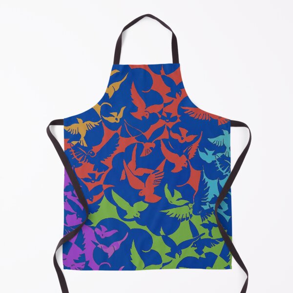 Item preview, Colorful Bird Pattern Retro Vintage Design designed and sold by drtalha.