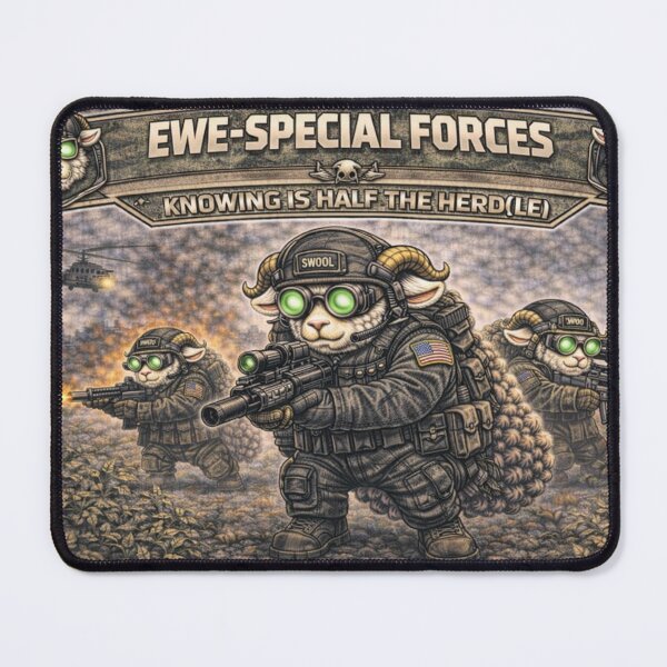 Item preview, Ewe-Special Forces – Sheep-I Joe Elite Ops Parody designed and sold by Thpoar.