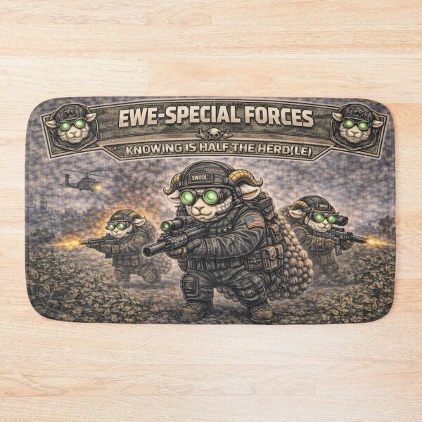 Item preview, Ewe-Special Forces – Sheep-I Joe Elite Ops Parody designed and sold by Thpoar.