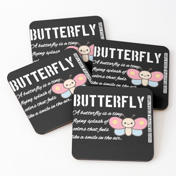 Item preview, Cute Butterfly Quote Design designed and sold by Hellohychandan.