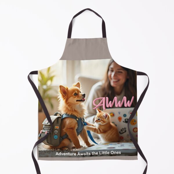 Item preview, Awww — Adventure Awaits the Little Ones | Playful Pet Packing Moment designed and sold by Creative-RE.