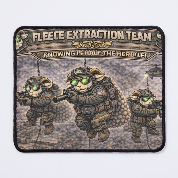 Item preview, Fleece Extraction Team – Sheep-I Joe Air Drop Parody designed and sold by Thpoar.