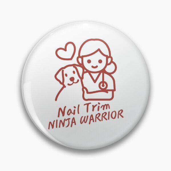 Item preview, Nail trim ninja warrior designed and sold by Peerless-Prime.