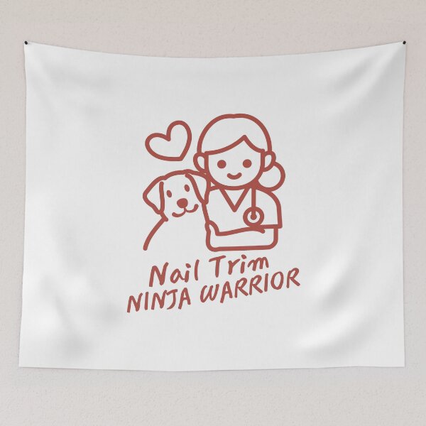 Item preview, Nail trim ninja warrior designed and sold by Peerless-Prime.