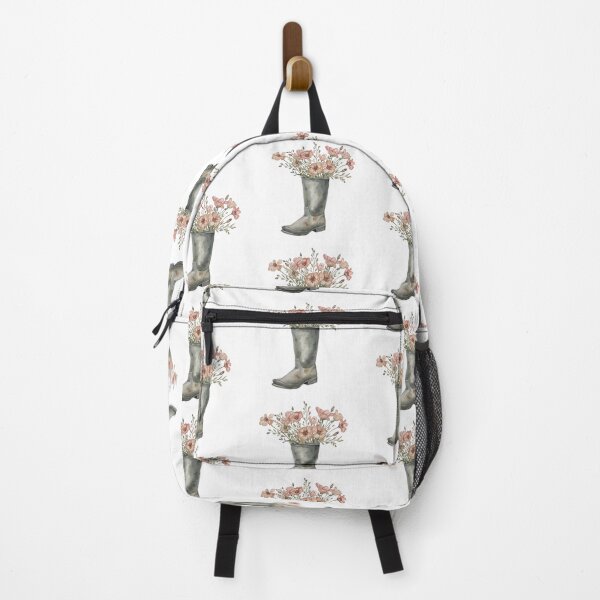 Item preview, Rain boots and wildflowers designed and sold by uunaa.