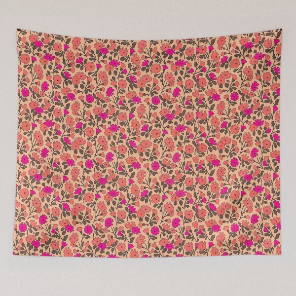 Item preview, Vintage Floral Pattern Retro Textile Design designed and sold by drtalha.