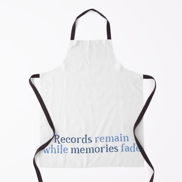 Item preview, Records remain while memories fade designed and sold by AyushkaAgarwal.