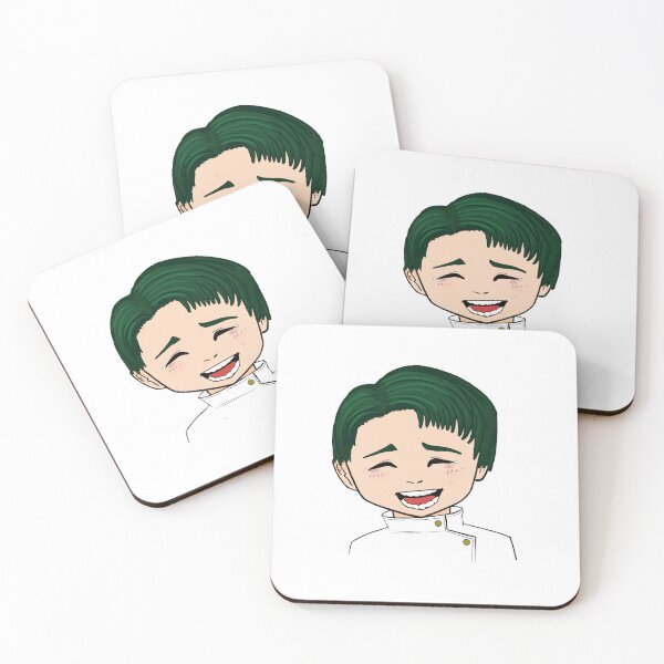Item preview, Smiling Yuta Okkotsu Midtone Minimal Art designed and sold by Maxellent.