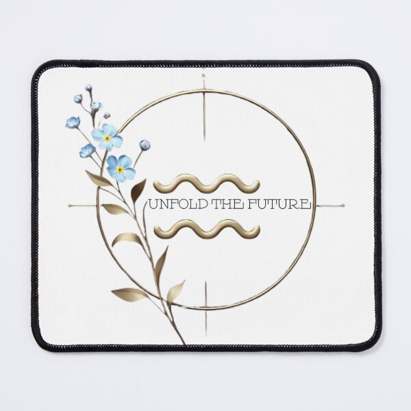 Item preview, Aquarius zodiac sign, modern rebel & future soul art designed and sold by AlanyaArtX.