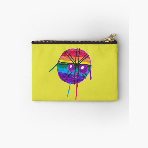 Item preview, Colorful Round Creature Illustration - Whimsical Naive Art designed and sold by nimbfeja.