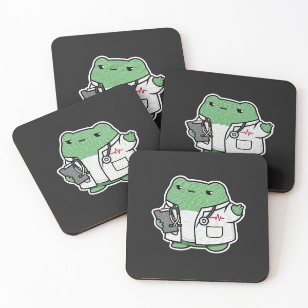 Item preview, Doctor Frog Calm Medical Student Cute Aesthetic Professional Meme designed and sold by ColorSplash123.