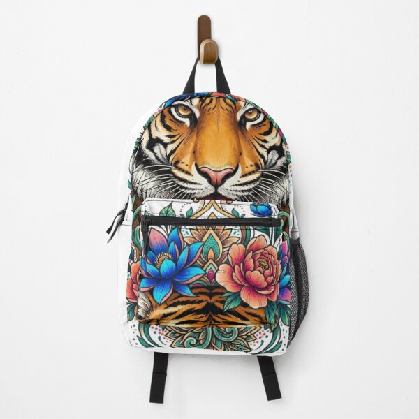 Item preview, Tiger and Flower designed and sold by PP&RAINBOW SHOP.