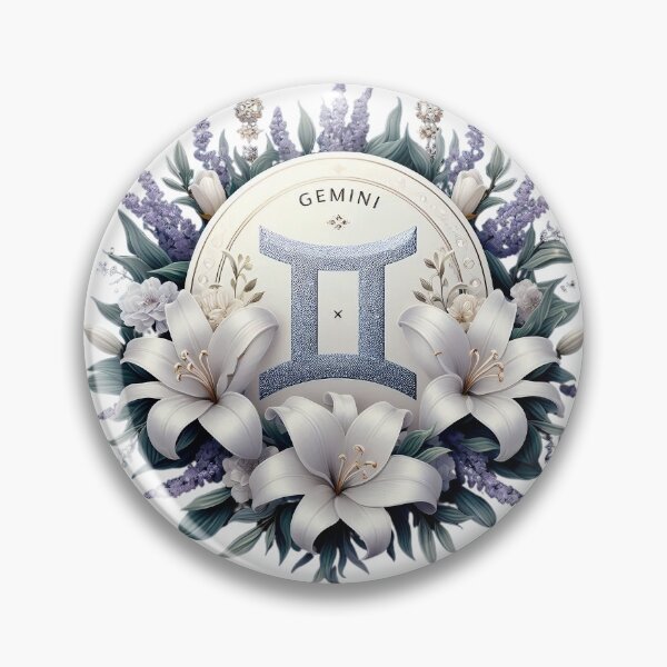 Item preview, Gemini zodiac sign, modern Air sign art. designed and sold by AlanyaArtX.