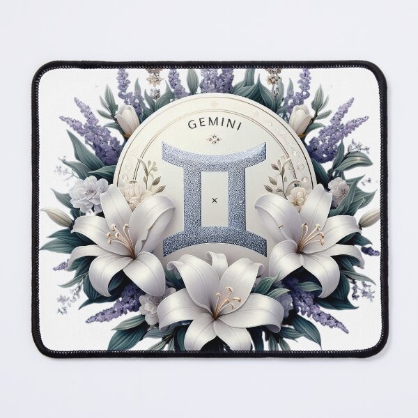 Item preview, Gemini zodiac sign, modern Air sign art. designed and sold by AlanyaArtX.