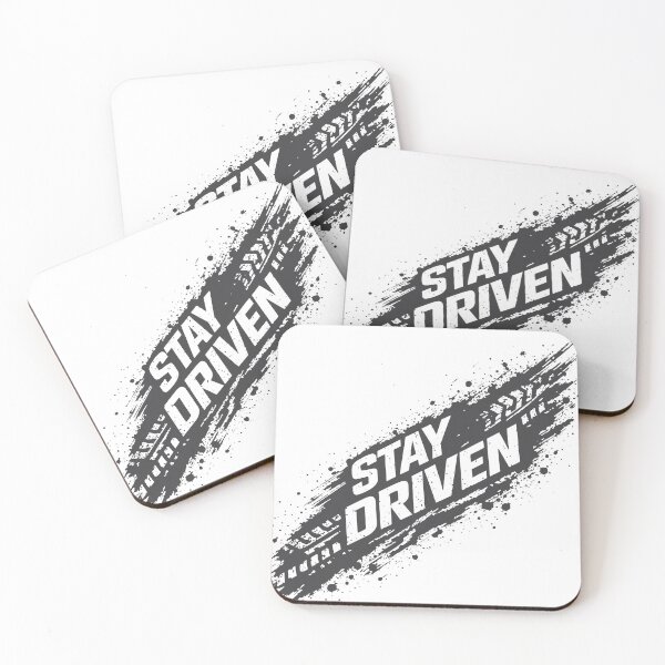Item preview, Stay Driven Tire Track Slash Abstract Design designed and sold by Dejbar.