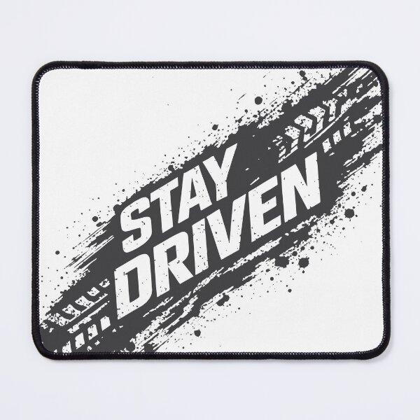 Item preview, Stay Driven Tire Track Slash Abstract Design designed and sold by Dejbar.
