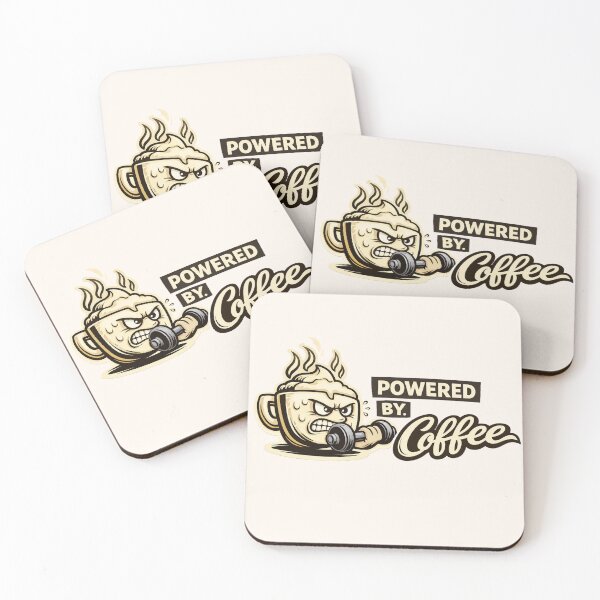 Item preview, Powered by Coffee | Cream Edition designed and sold by lnewlfuk.