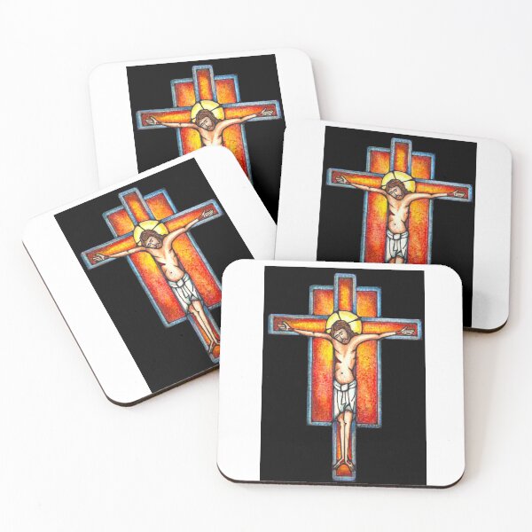 Item preview, Modern Medieval crucifix designed and sold by ecce-art.