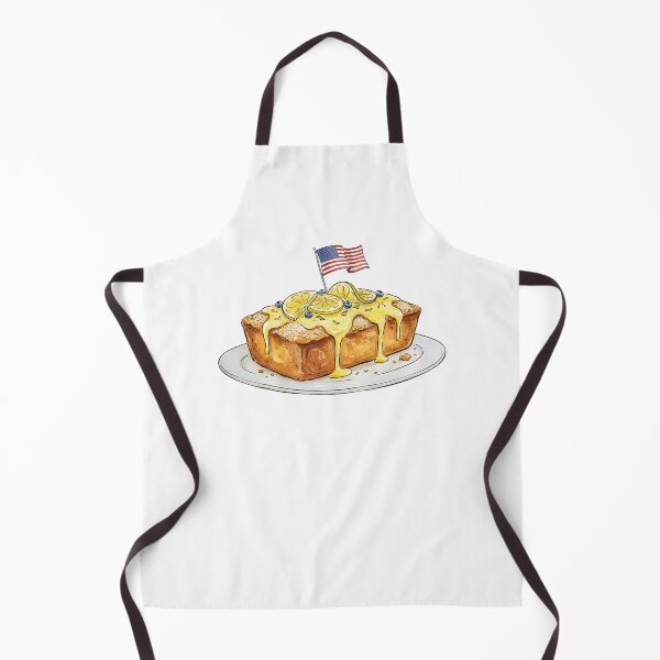 Item preview, When Life Gives You Lemons You Make Lemon Pound Cake USA Flag  designed and sold by phoebelevine.