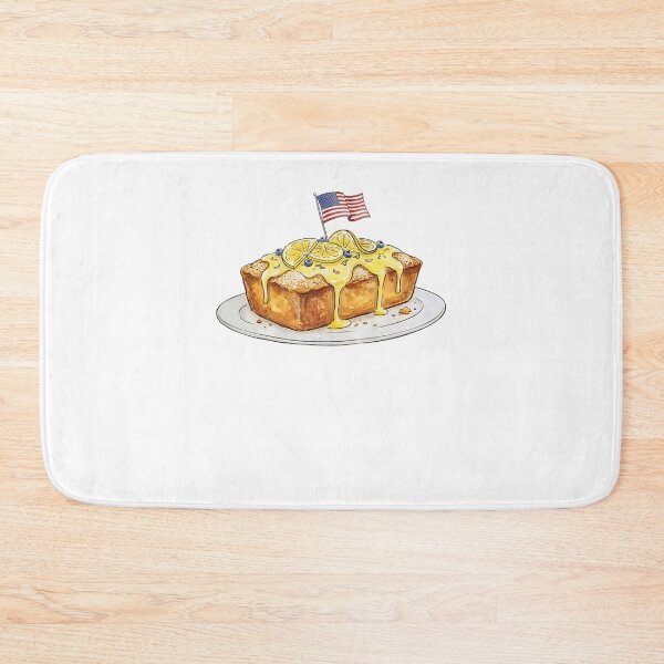 Item preview, When Life Gives You Lemons You Make Lemon Pound Cake USA Flag  designed and sold by phoebelevine.