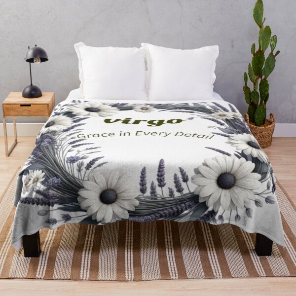 Item preview, Virgo zodiac sign, botanical aesthetic art. designed and sold by AlanyaArtX.