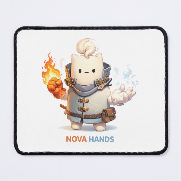 Item preview, Nova Hands – Cute Floating Hands Magic Character Sticker designed and sold by bubuandfriends.
