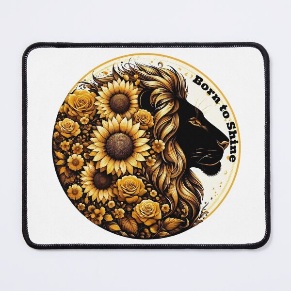 Item preview, Leo zodiac sign, majestic lion aesthetic designed and sold by AlanyaArtX.