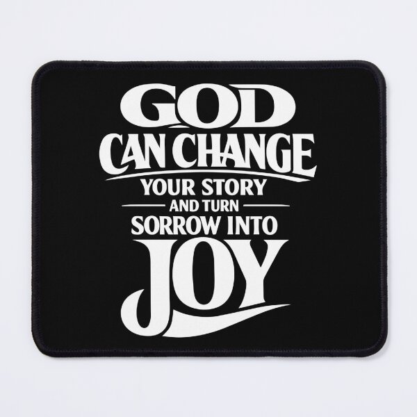 Item preview, God can change your story designed and sold by ElevatedGrear.