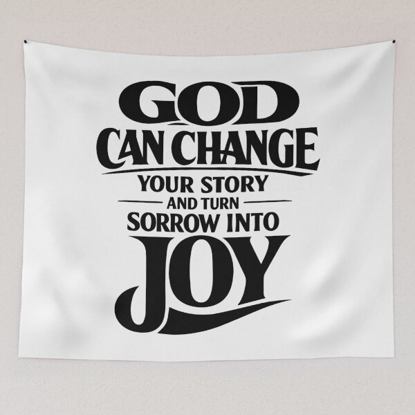 Item preview, God can change your story designed and sold by ElevatedGrear.