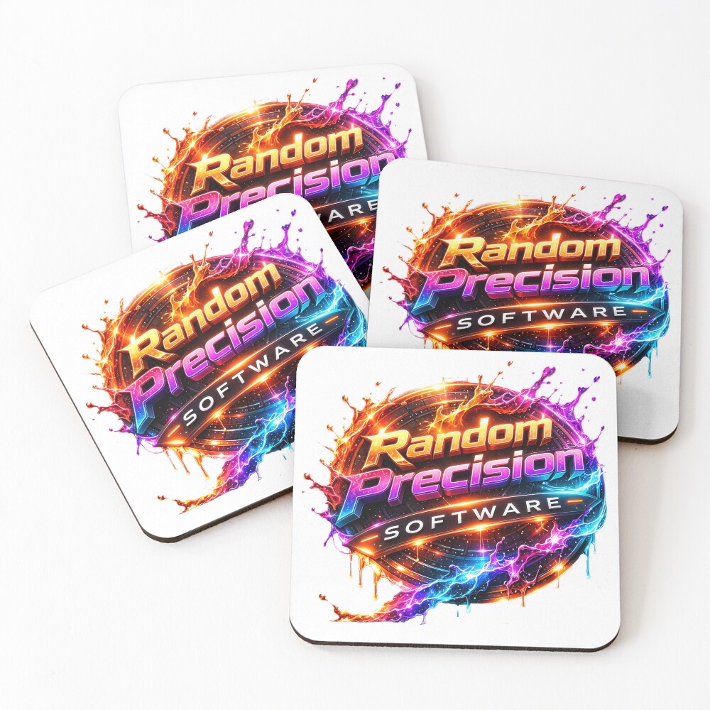 Item preview, Coasters (Set of 4) designed and sold by Random Precision Software.