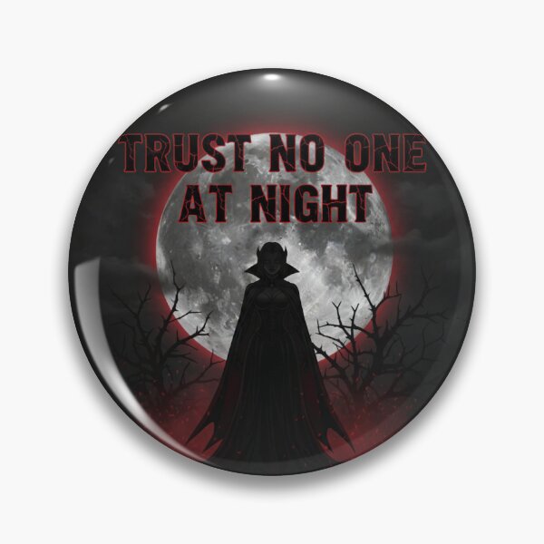 Item preview, Trust No One at Night T-Shirt – Gothic Vampire Aesthetic designed and sold by slumber-1.