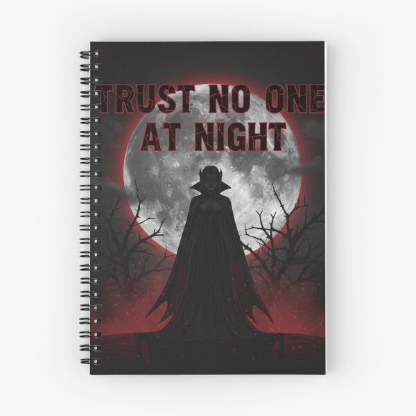 Item preview, Trust No One at Night T-Shirt – Gothic Vampire Aesthetic designed and sold by slumber-1.
