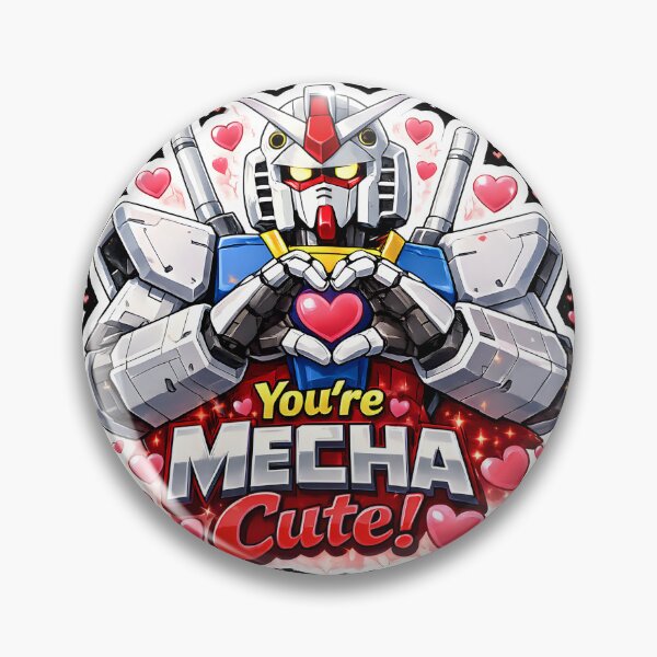 Item preview, You’re Mecha Cute Sticker designed and sold by TheSashScene.