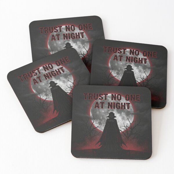 Item preview, Trust No One at Night T-Shirt – Gothic Vampire Aesthetic designed and sold by slumber-1.