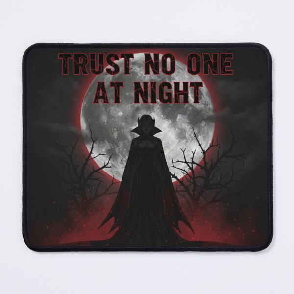 Item preview, Trust No One at Night T-Shirt – Gothic Vampire Aesthetic designed and sold by slumber-1.