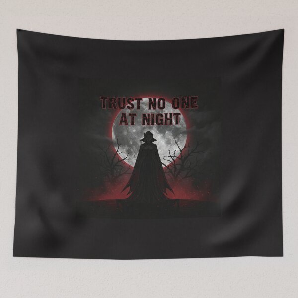 Item preview, Trust No One at Night T-Shirt – Gothic Vampire Aesthetic designed and sold by slumber-1.