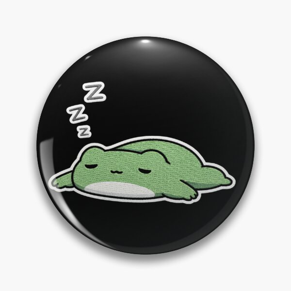 Item preview, Lazy Frog Zero Energy Mode Sleepy Cute Funny Aesthetic designed and sold by ColorSplash123.