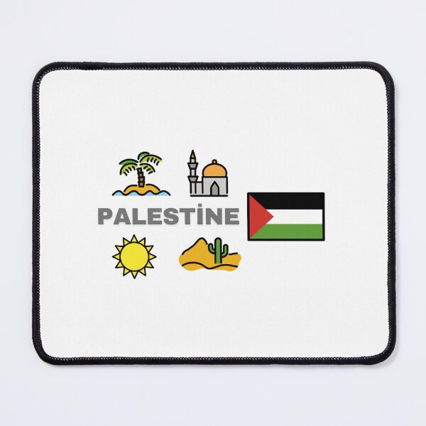 Item preview, Palestine Vibes – Emoji Design | Island, Mosque, Sun & Desert designed and sold by iccdesignsshop.