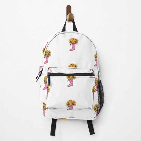 Item preview, Pink rain boots and sunflowers designed and sold by uunaa.
