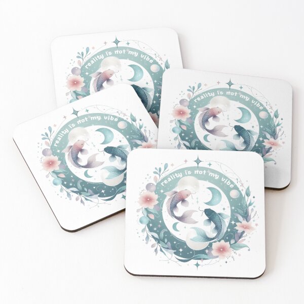 Item preview, Picses zodiac sign, mystical astrology art designed and sold by AlanyaArtX.