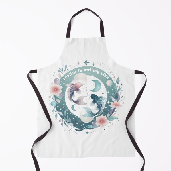 Item preview, Picses zodiac sign, mystical astrology art designed and sold by AlanyaArtX.
