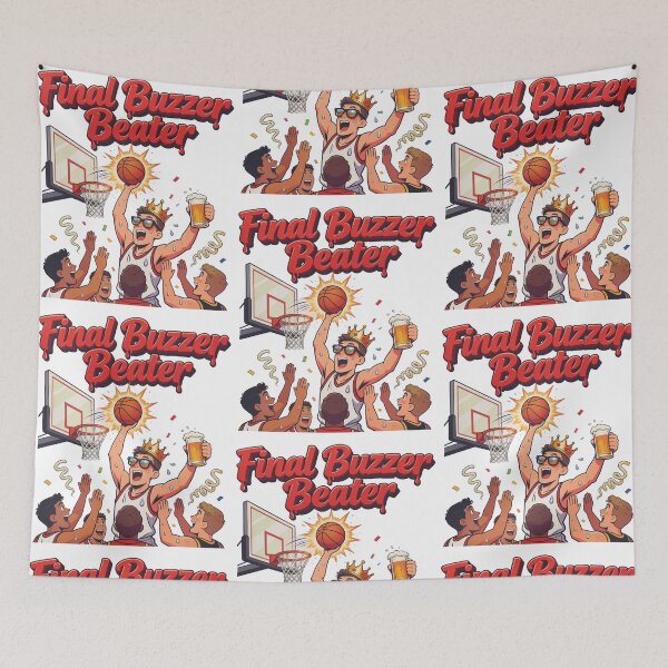 Item preview, Final Buzzer Beater Basketball Players designed and sold by phoebelevine.