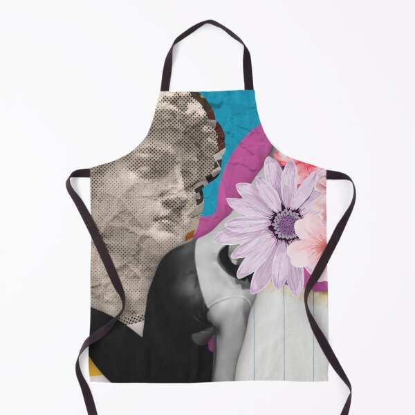 Item preview, Surreal Collage Art – Classical Sculpture and Floral Explosion designed and sold by Avohai!.