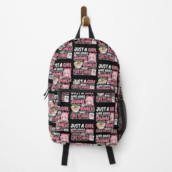 Item preview, Just A Girl Who Loves Anime Ramen and Sketching designed and sold by MOFAPPAREL.
