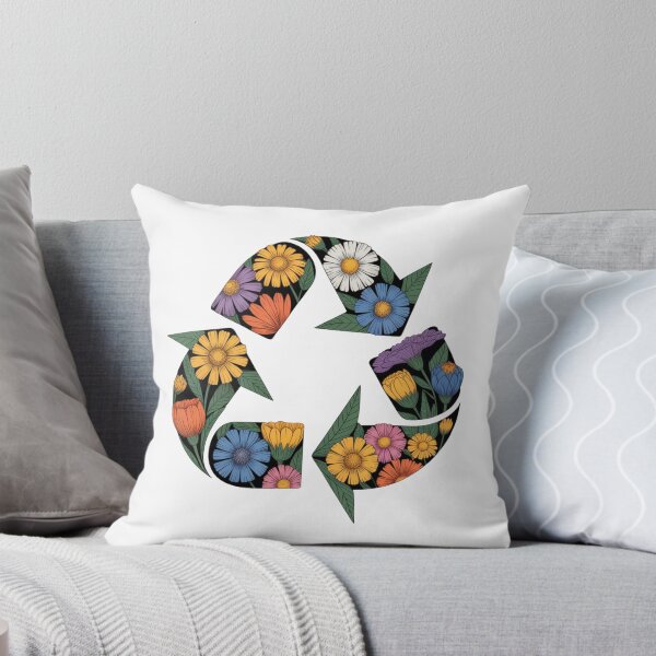 Item preview, Wildflower Recycle — Recycling Symbol Sustainability Graphic Tee designed and sold by proearth2022.