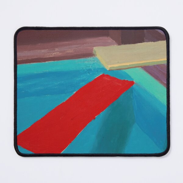 Item preview, David Hockney - David Hockney - David Hockney (175) - Vibrant California Pool – Pop Art Print Inspired by David Hockney designed and sold by KirstenShShop.