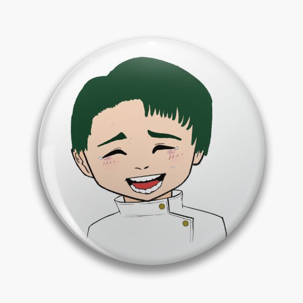 Item preview, Smiling Yuta Okkotsu Midtone Minimal Art designed and sold by Maxellent.