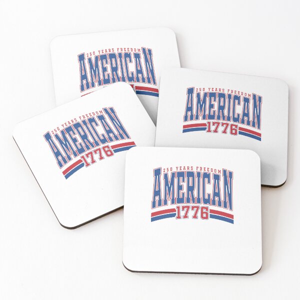 Item preview, 250 Years Freedom America 1776 USA American Patriotic Fourth of July designed and sold by clarabersetart.