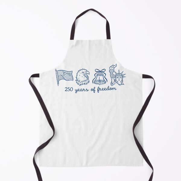 Item preview, 250 Years Of Freedom Iconic American Symbols Patriotic Fourth of July designed and sold by clarabersetart.